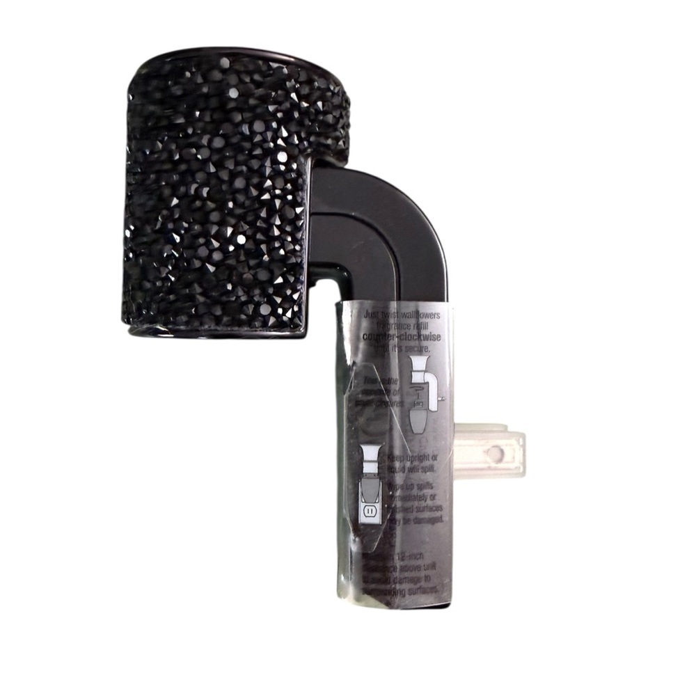 NWT Bath & Body Works Black Sparkle Wallflower Fragrance Wall Plug-In